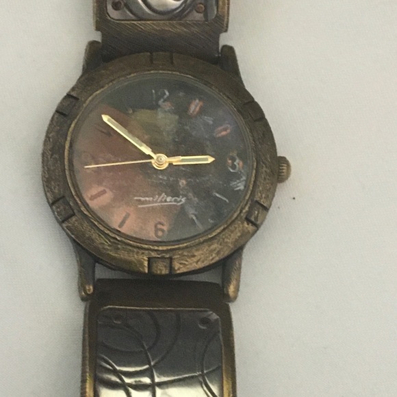 Artist Milieris Brass limited edition watch unique main image 12